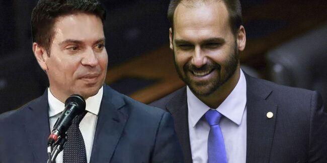 Câmara decide cassar mandatos de eduardo bolsonaro e ramagem