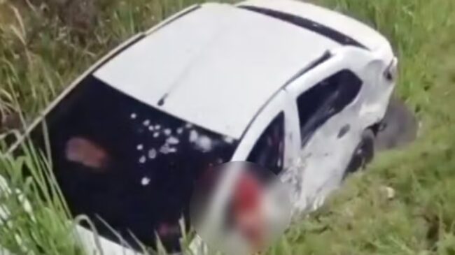 Casal é executado a tiros e bebê fica ferido em ataque na avenida brasil