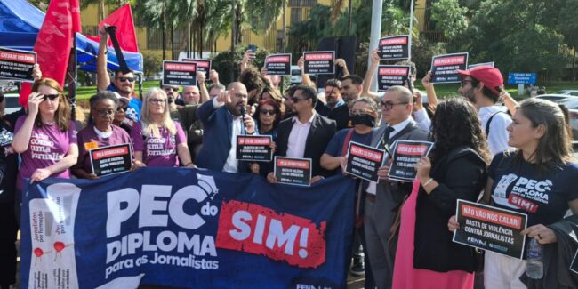 Entidades condenam, em audiência no senado, cerceamento a jornalistas