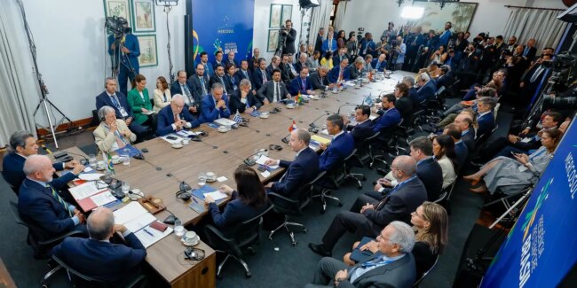 Lula defende cooperação sul-americana contra o crime organizado
