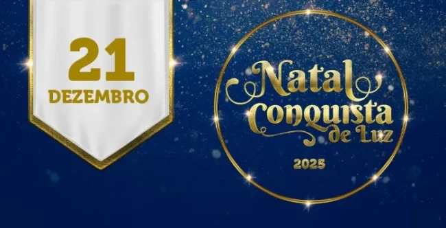 Natal conquista de luz segue com atrações musicais na praça tancredo neves neste domingo, 21