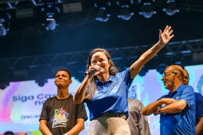 Prefeita débora regis comemora primeira edição do celebra lauro em sua gestão