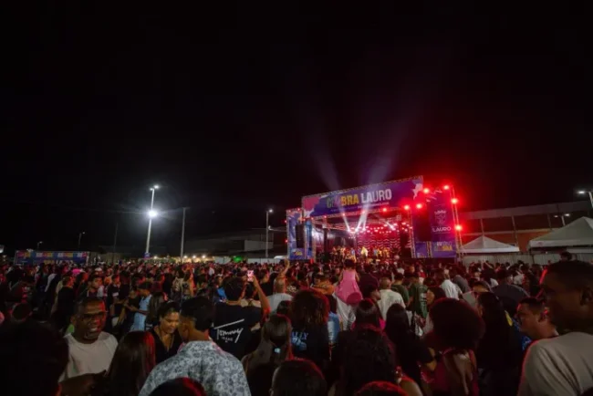 Público aprova estrutura e atrações do celebra lauro