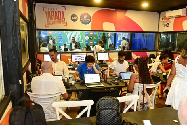 Festival virada salvador 2026 bate recorde com 600 profissionais de imprensa credenciados – secretaria de comunicação