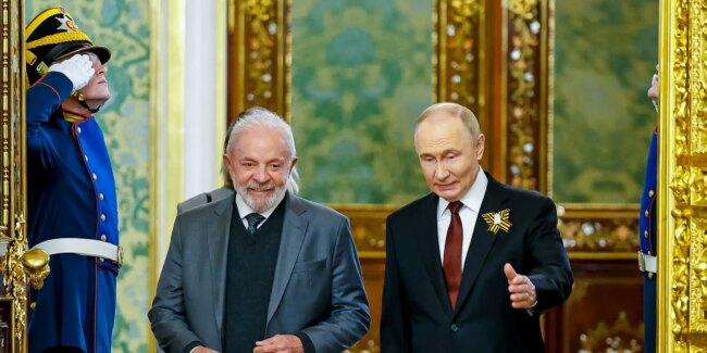Lula conversa com putin sobre venezuela pós ataques dos eua