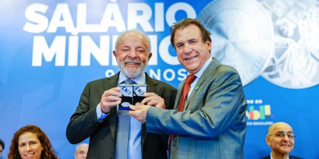 Lula diz que valor do salário mínimo no brasil é “muito baixo”