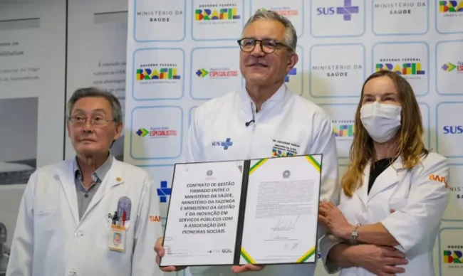 Ministério da saúde renova contrato com rede sarah por r$ 7,5 bilhões
