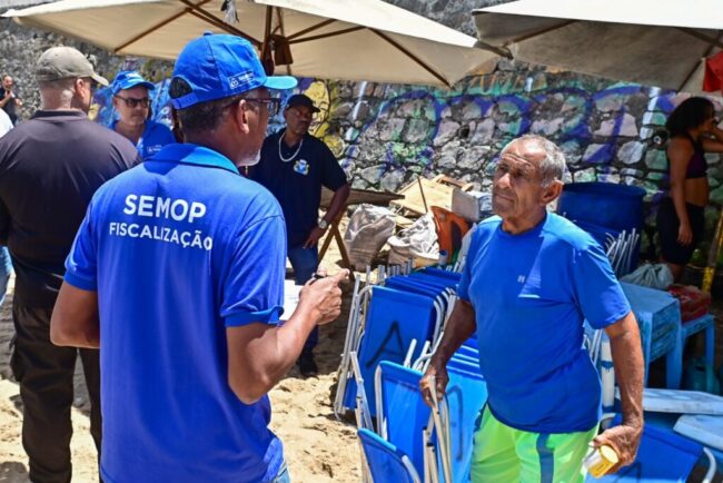 Operação integrada fiscaliza atuação de vendedores de alimentos e bebidas em pontos turísticos de salvador – secretaria de comunicação