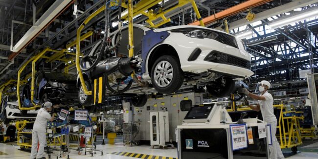 Produção de automóveis acumula 7,1% de aumento em relação a 2025