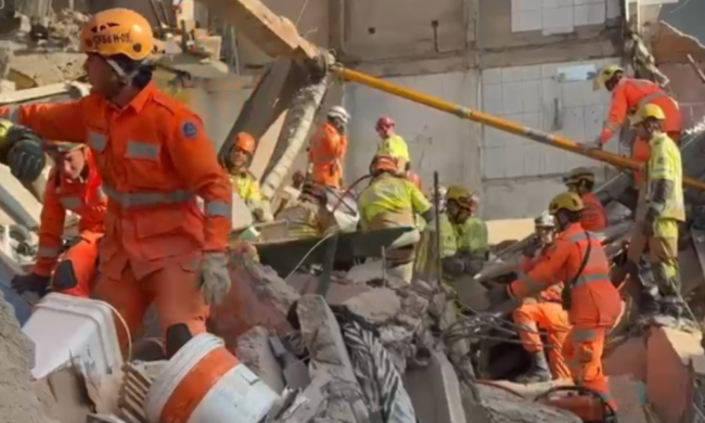 Asilo desaba em bh e deixa ao menos seis mortos; bombeiros buscam vítimas