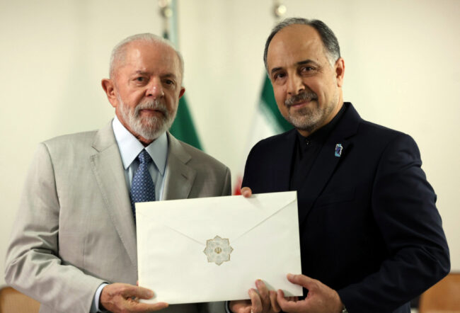 Embaixador do irã agradece governo lula por nota contra ataques de israel e dos eua