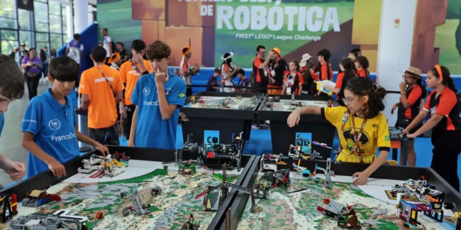 Festival sesi de educação leva campeonato de robótica para são paulo