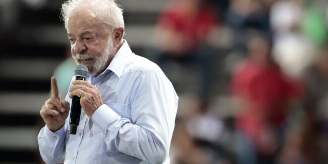 “guerra é do trump, não é do povo brasileiro”, diz lula