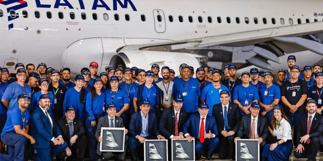 Latam incorpora na frota os primeiros aviões da embraer