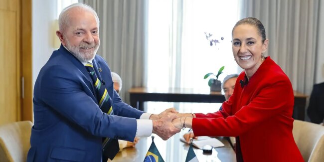Lula e presidenta do méxico querem reunir empresários dos dois países