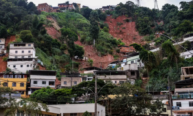 Minas gerais concentra maior área urbana em encostas íngremes no país