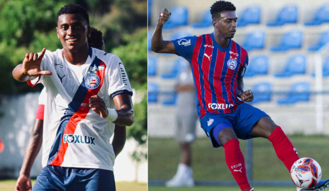 Atacante e meia do bahia disputam artilharia do baianão sub-20