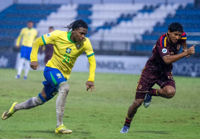 Lyan joga como titular e joias do bahia vão para semifinal do sul-americano sub-17