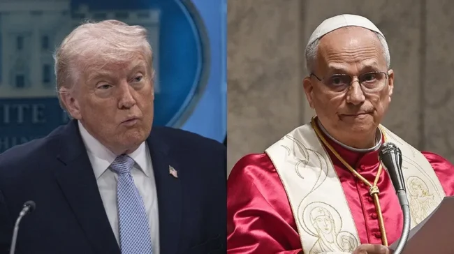 Trump volta a criticar o papa leão xiv por posição contra guerra no irã