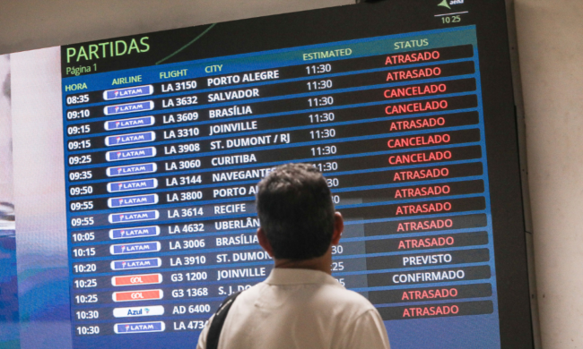 Não existe risco do espaço aéreo de sp fechar novamente, diz anac