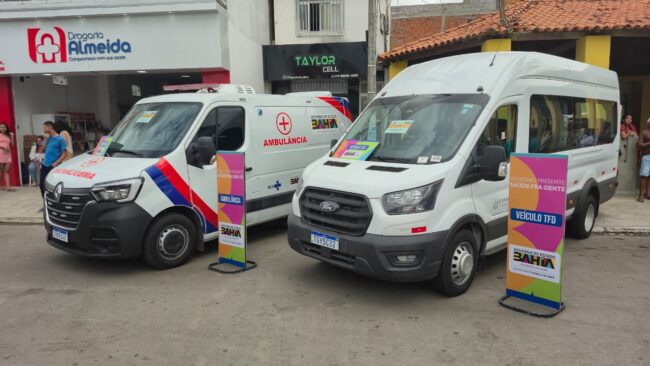 Sesab entrega investimentos em saúde para tanquinho e ichu