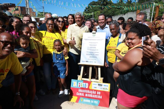 Obras do canal mangabeira leva fim dos alagamentos, mais lazer e qualidade de vida para moradores do bairro da paz e itapuã