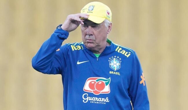 Ancelotti indica escalação da seleção para estreia na copa do mundo