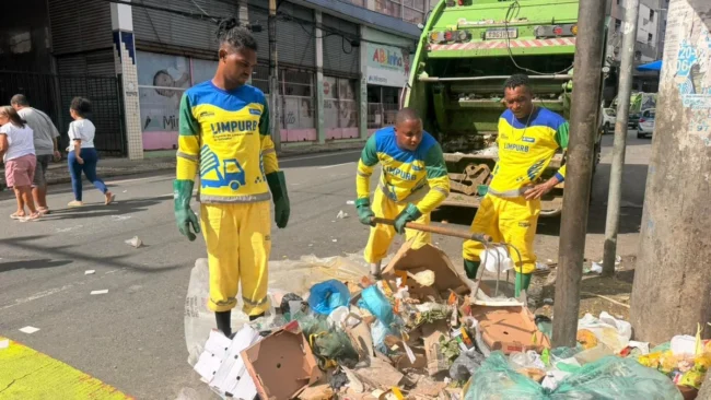Paralisação nacional dos garis e margaridas provoca suspensão do serviço de limpeza em salvador nesta segunda (22)