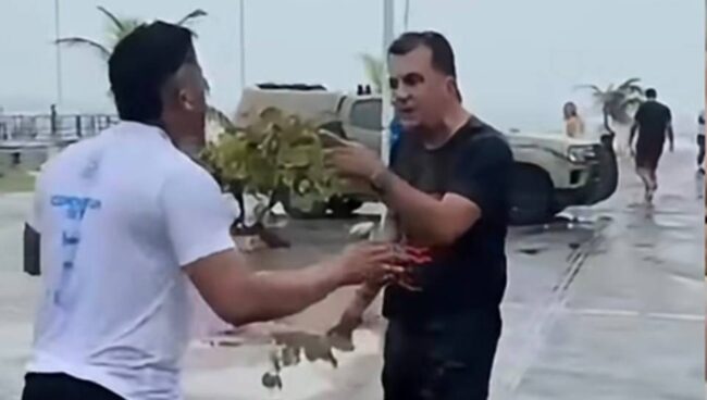 Fábio mota é hostilizado por torcedores do bahia durante corrida na orla