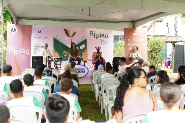 Festa literária de ipiaú movimenta o cenário cultural do interior baiano