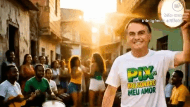 Flávio lança jingle com samba e diz que “autor” do pix é bolsonaro