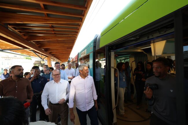 Início da operação assistida do vlt marca nova fase da mobilidade em salvador e região metropolitana