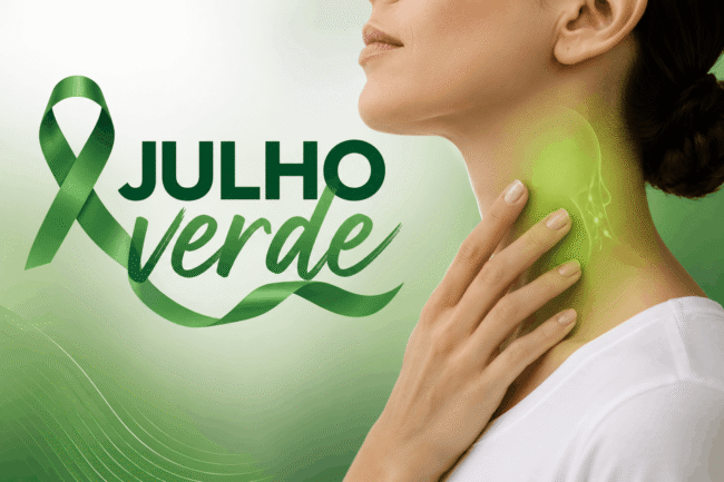 Julho verde alerta para câncer de cabeça e pescoço