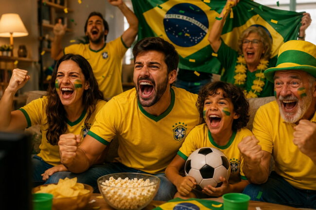 Por que os brasileiros ficam tão emocionados durante a copa?