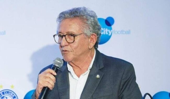 Prefeito de camaçari se reúne com o grupo city e fala sobre novo ct do bahia