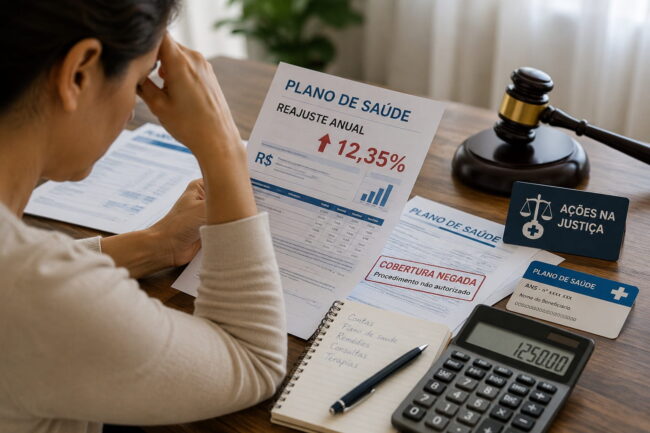 Reajustes e negativas elevam ações contra planos de saúde