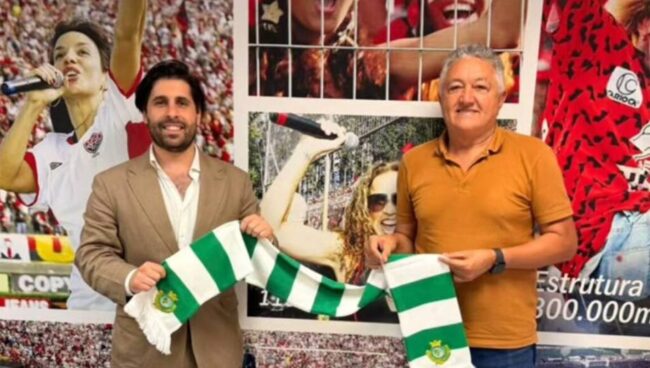 Vitória encaminha parceria com tradicional clube de portugal