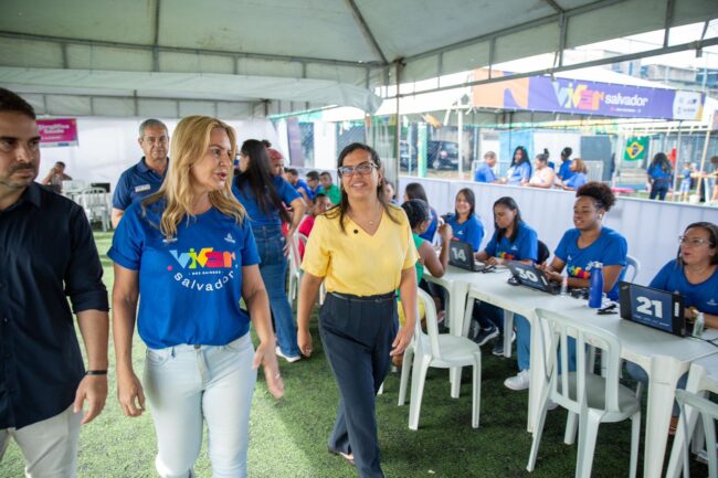 Viver salvador leva saúde, cidadania e exames para águas claras