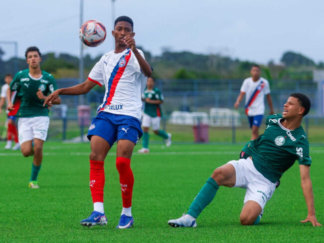 Bahia empata em casa com o palmeiras pelo brasileirão sub-17
