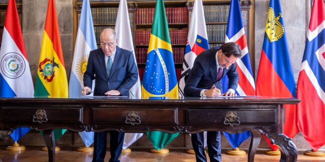 Brasil ratifica acordos do mercosul com efta e singapura