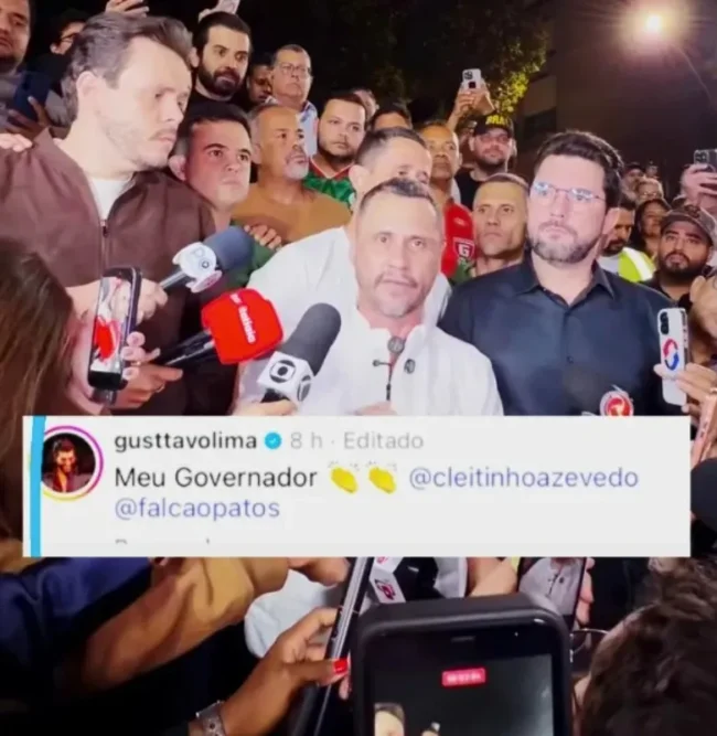 Cleitinho comemora apoio de gusttavo lima em meio a impasse sobre candidatura ao governo de minas