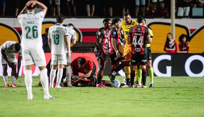 Fábio mota diz que cacá levou 5 pontos no queixo e fará representação na cbf