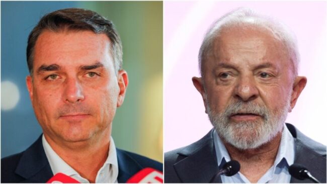 Flávio bolsonaro tem 40% e lula, 35%, no 2º turno em são paulo