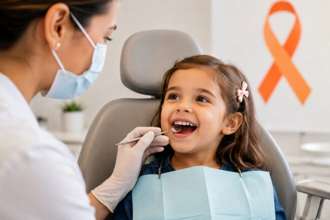 Julho laranja reforça avaliação craniofacial na infância