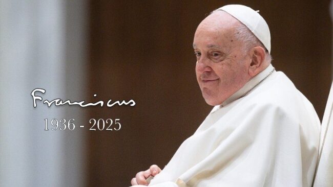 Morre francisco, o papa da alegria, da verdade e do amor