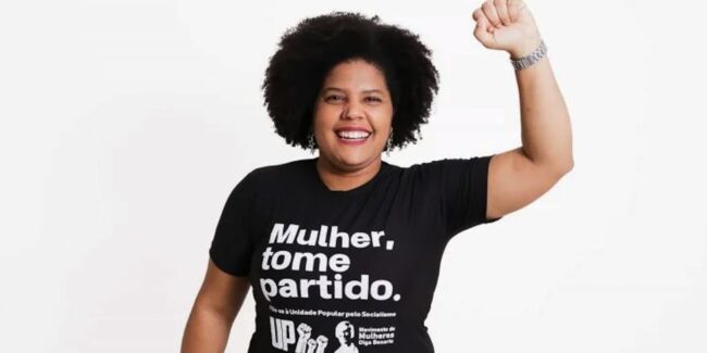 Unidade popular formaliza candidatura de samara martins a presidente