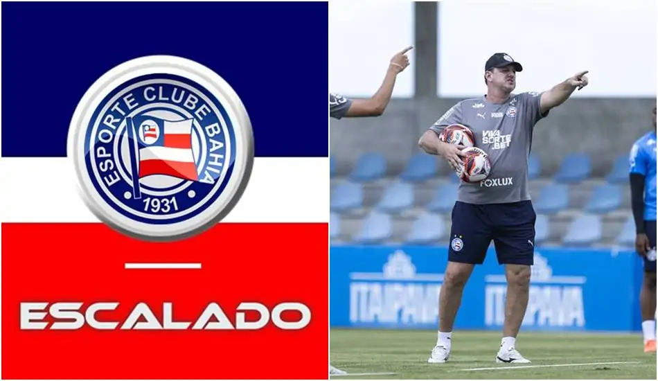 Com furquim, bahia está escalado para enfrentar a chapecoense