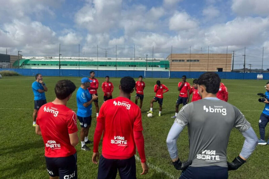 No maranhão, sub-20 do bahia faz último treino para estrear na copa do nordeste