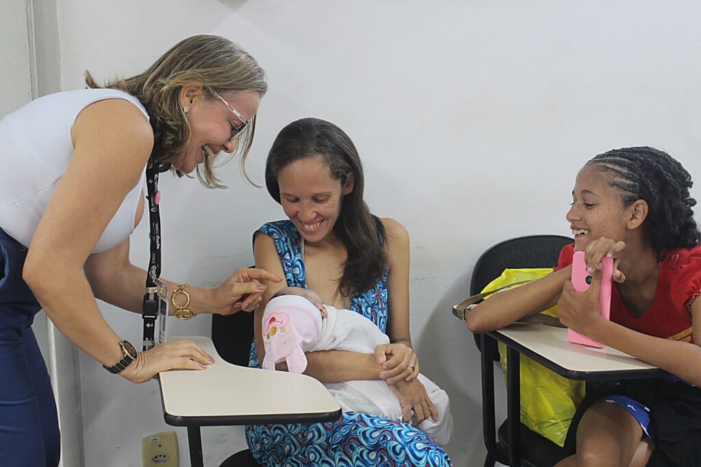 Roda de gestantes nesta terça-feira (18) marca ações do agosto dourado no multicentro liberdade – prefeitura municipal de salvador