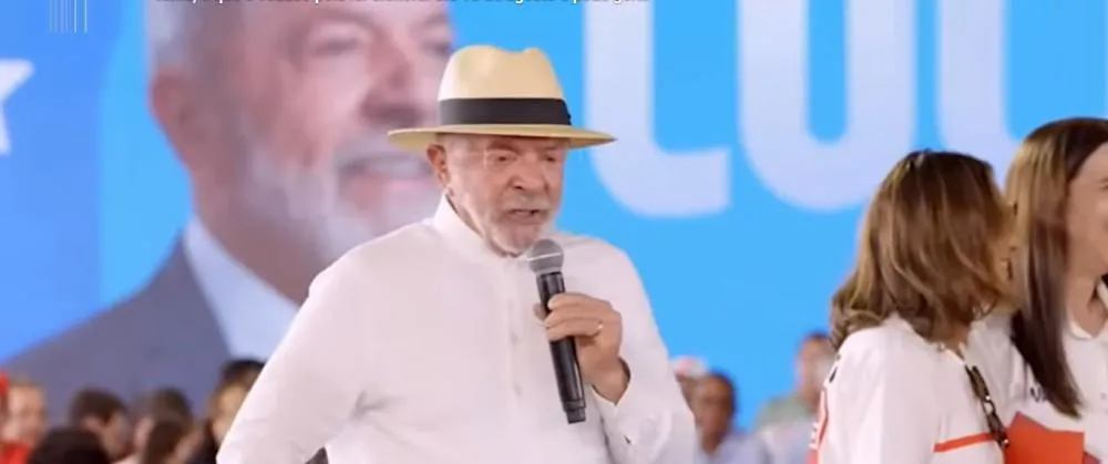 Vídeo: lula pede votos na convenção do pt na bahia mas campanha só começa 16 de agosto
